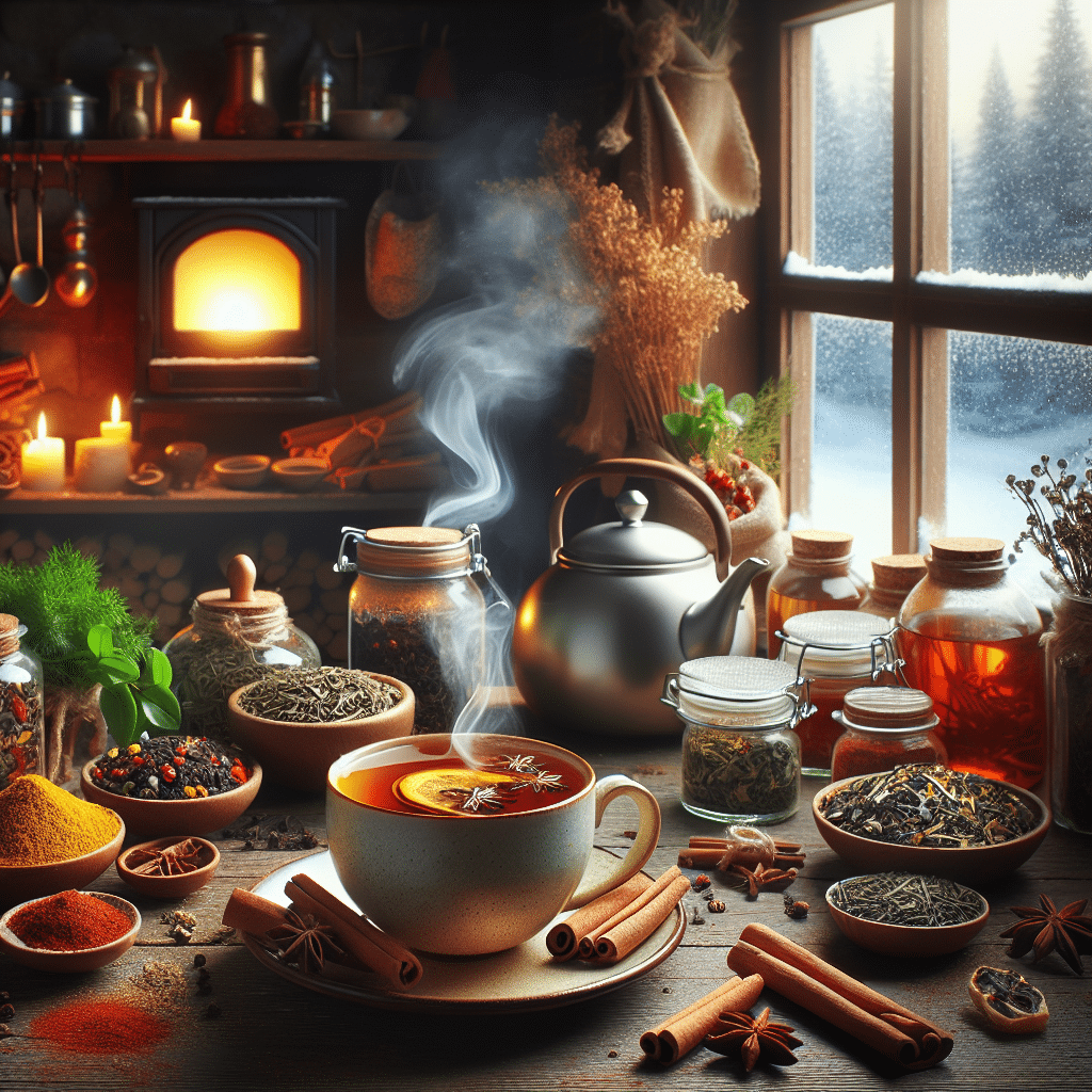 spicy herbal tea recipes to warm you up