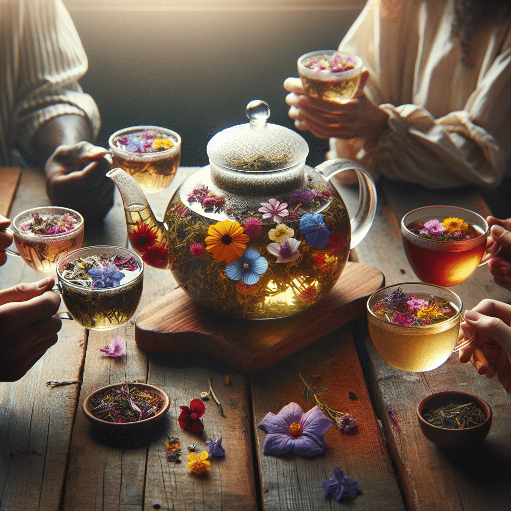 floral herbal tea blends for an aromatic experience