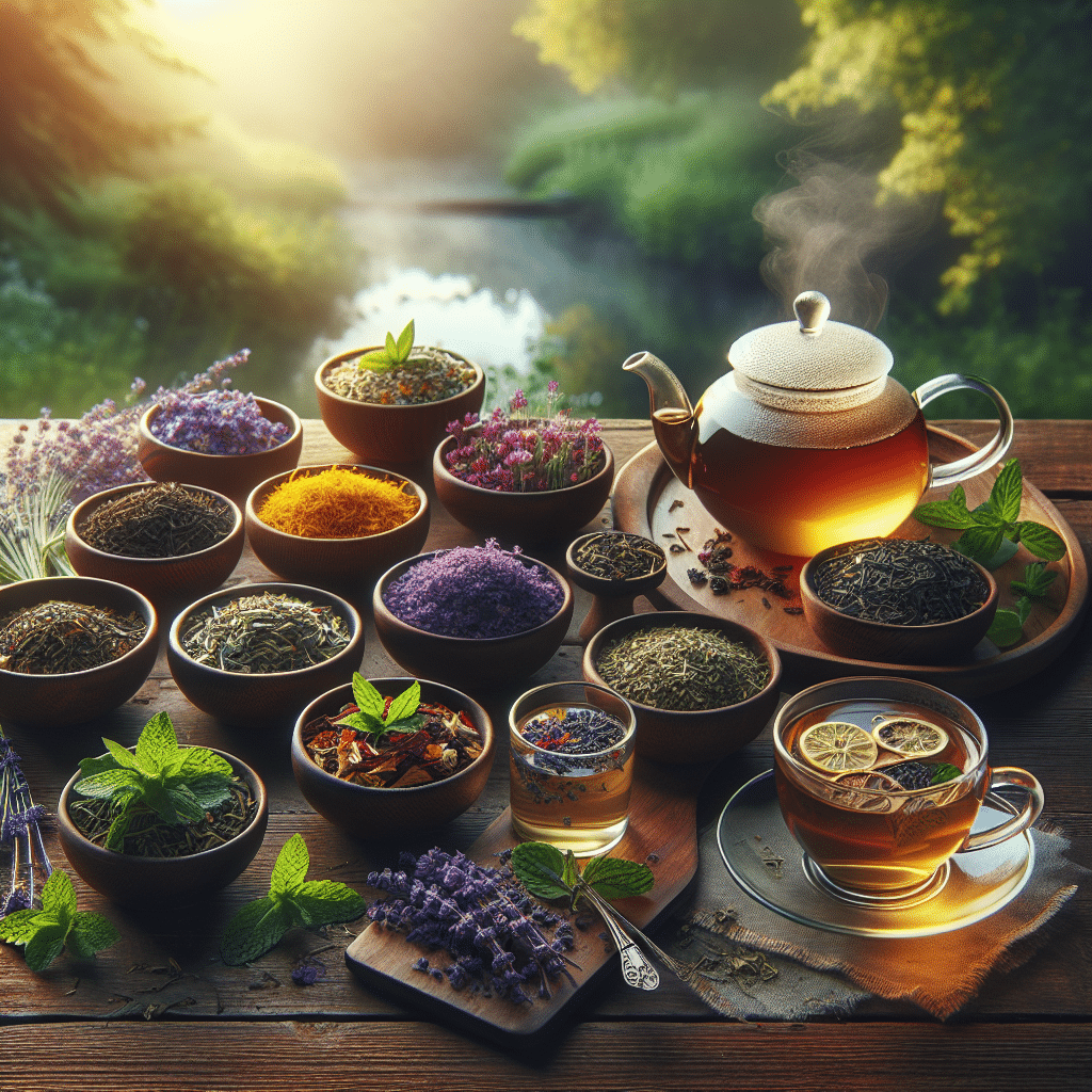 effective herbal tea combinations for stress relief
