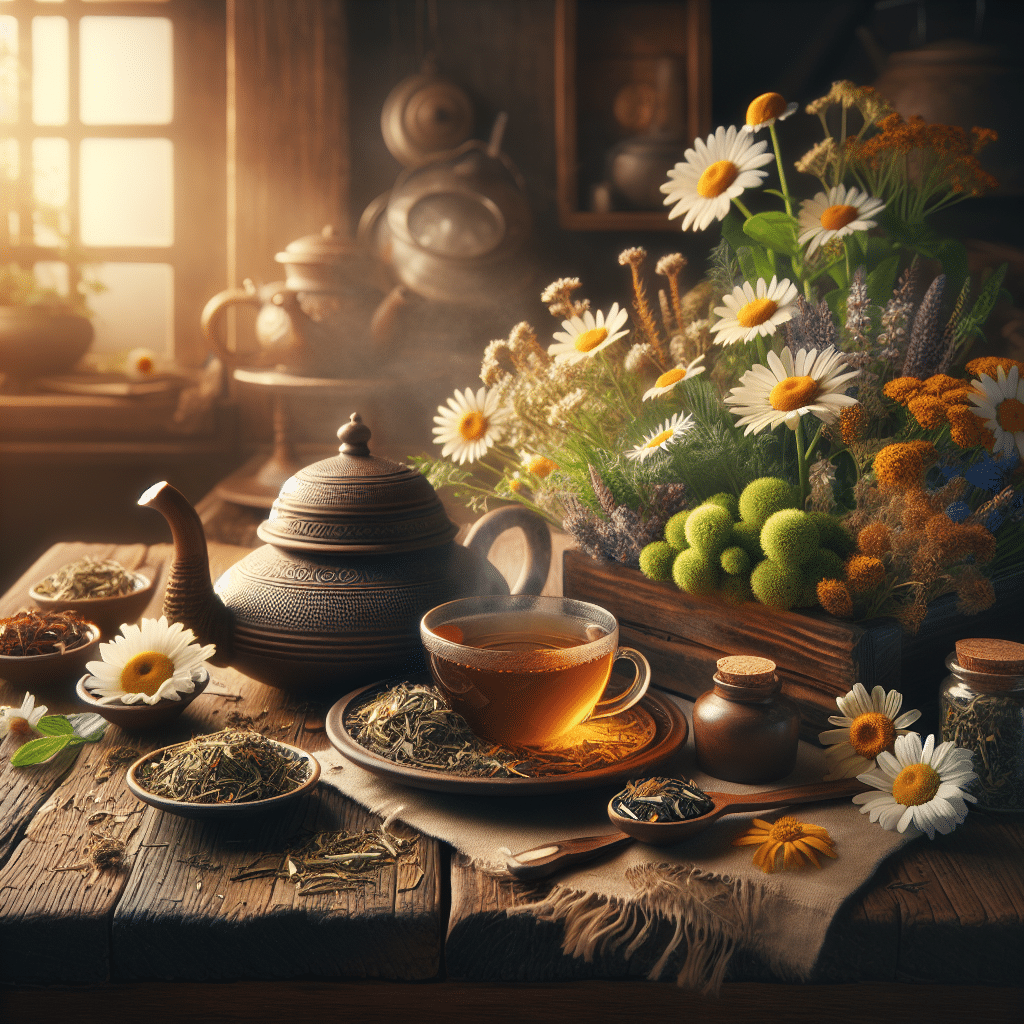 herbal teas for immune support at home