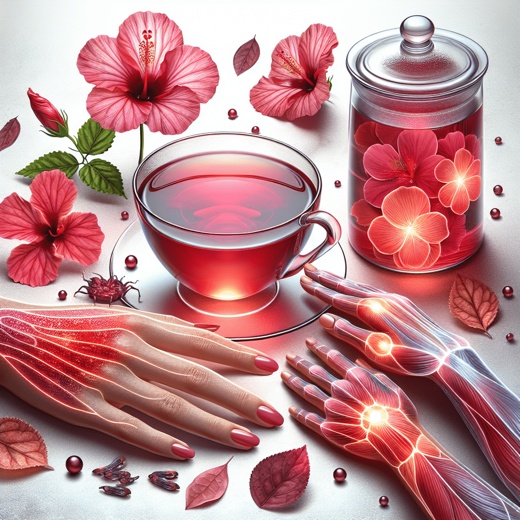 skin health benefits of hibiscus herbal tea