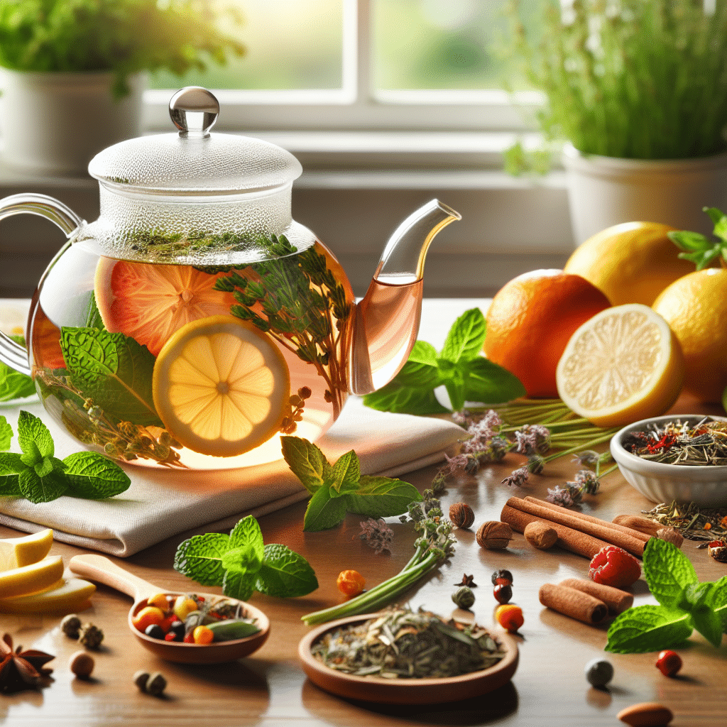 refreshing herbal tea recipes for hydration