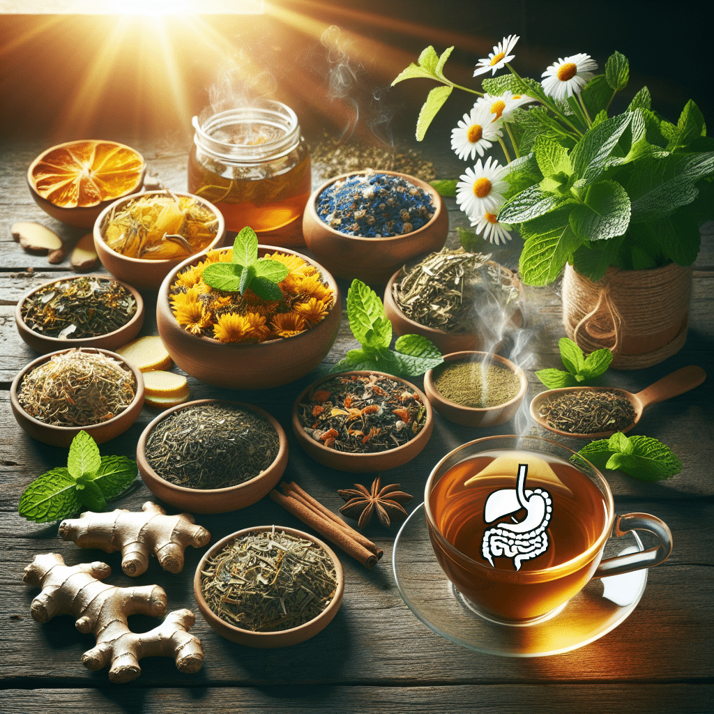 digestive health benefits of herbal teas