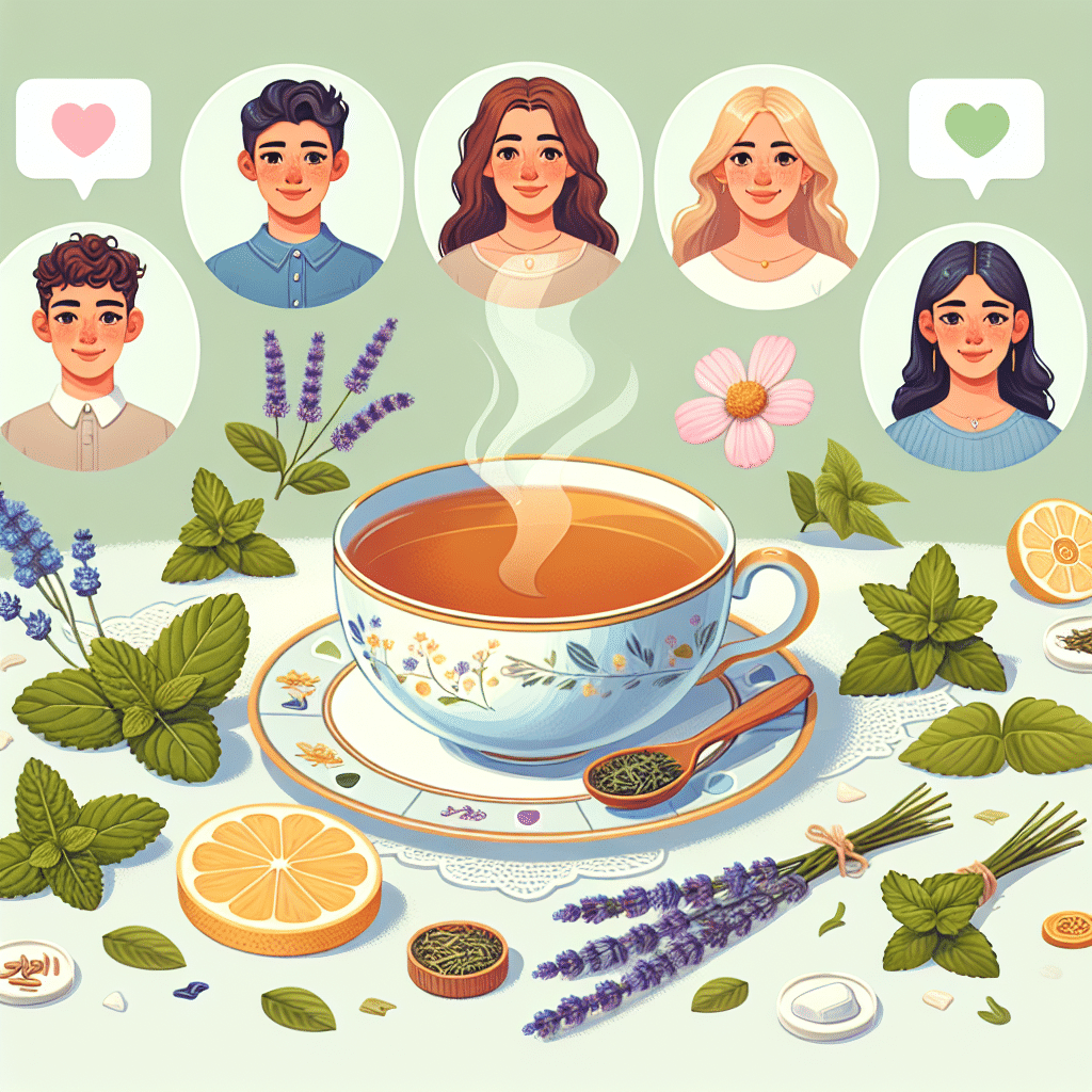 calming herbal tea blends: user reviews and experiences